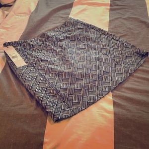 Adidas White and Black Print Golf Skort